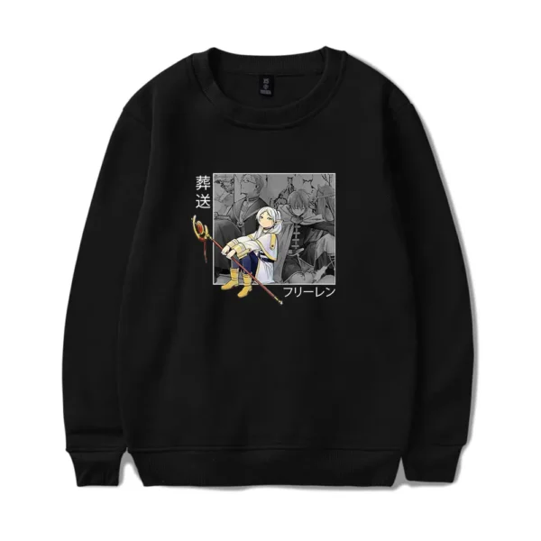 Frieren Minimal Anime Sweater