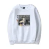 White Ver Frieren Minimal Anime Sweater