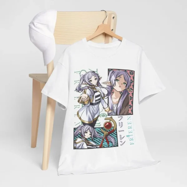 White Ver Frieren Anime Tee