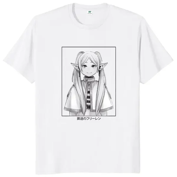 White Variation Of Frieren The Elf T-Shirt