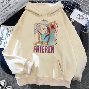 Frieren-Inspired Anime Hoodie