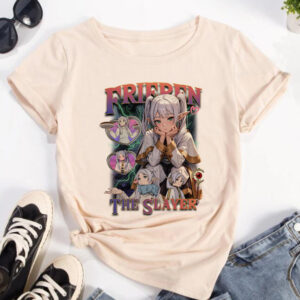 Custom Frieren Shirt Collage